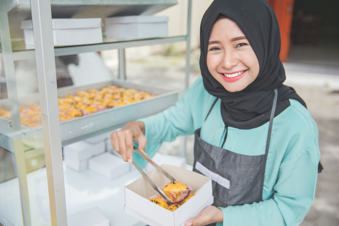 Muslim Street Food Seller